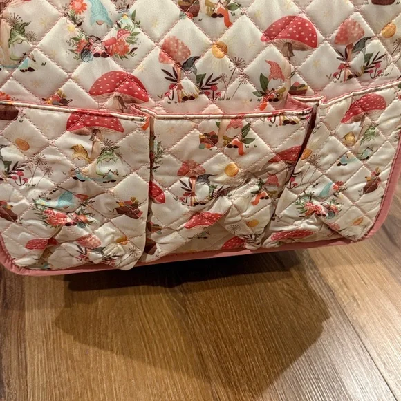 Everything Mary “Gnomes & Mushrooms” Tote Organizer (New With Tags) - Picture 3 of 7